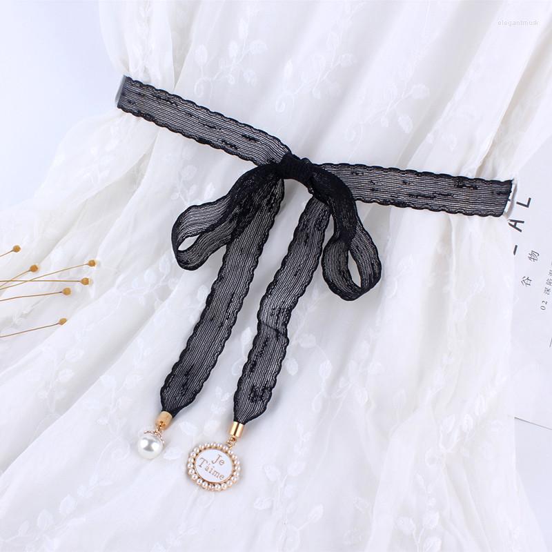 Belts Fashion Pearl String Tassel Rope Women Waist Lace Knot Chain For Dresses Skirt Female Ladies Ceinture Femme, Black
Belts Fashion Pearl String Tassel Rope Women Waist Lace Knot Chain For Dresses Skirt Female Ladies Ceinture Femme, Black