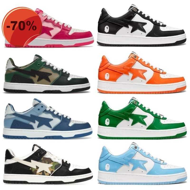 LOW shoesSk8 Men Women Casual Shoes A Bapestas Sta Low ABC Camo Stars White Green Red Black Yellow Sneakers With Box
LOW shoesSk8 Men Women Casual Shoes A Bapestas Sta Low ABC Camo Stars White Green Red Black Yellow Sneakers With Box