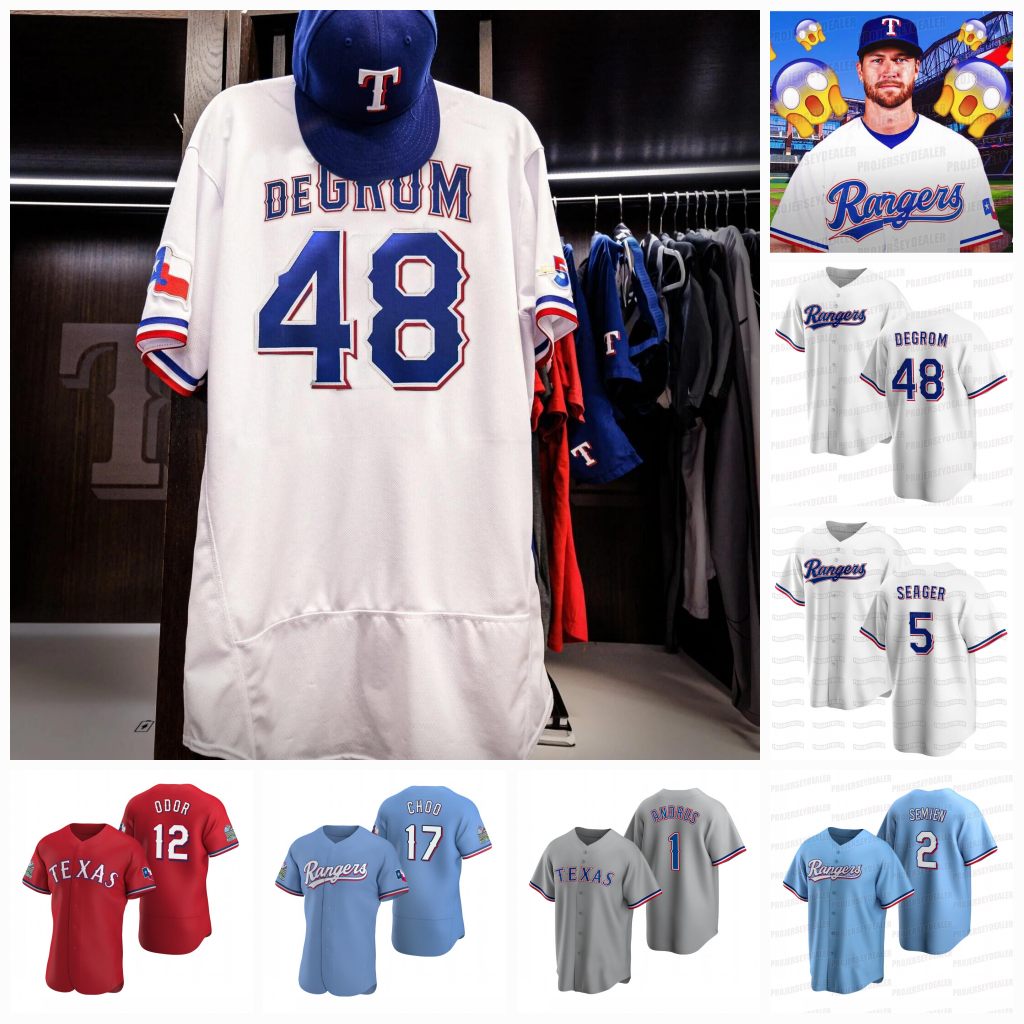 Texas 48 Jacob deGrom 2022 Rangers Jersey Corey Seager Marcus Semien Kris Davis Joey Gallo Shin-Soo Choo Matt Carpenter Danny Santana Andrus Odor DeShields, 2023 winter classic mens s-xxxl
Texas 48 Jacob deGrom 2022 Rangers Jersey Corey Seager Marcus Semien Kris Davis Joey Gallo Shin-Soo Choo Matt Carpenter Danny Santana Andrus Odor DeShields, 2023 winter classic mens s-xxxl
