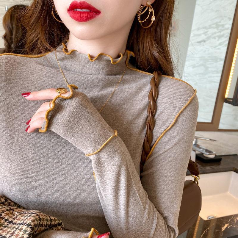 Women's Blouses Blouse Women Women's Turtleneck Slim-Fit Autumn And Winter Thickening Long-Sleeved Top Blusas Ropa De Mujer, 05
Women's Blouses Blouse Women Women's Turtleneck Slim-Fit Autumn And Winter Thickening Long-Sleeved Top Blusas Ropa De Mujer, 05