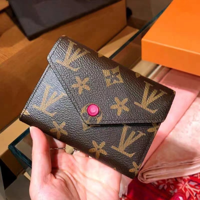 Designer wallets women credit card holder bags fashion a variety of styles and colors available wholesale short wallet Purse louise Purse vuitton Crossbody bag