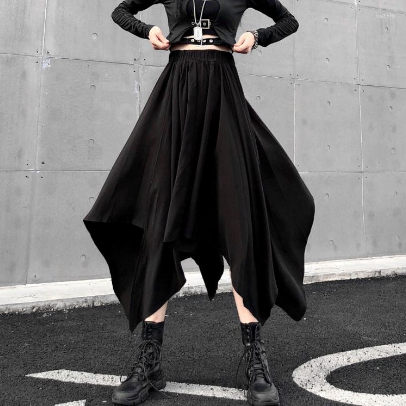 Skirts Korean Black Gothic Skirt Women Chic Irregular Y2k Retro Victorian Female Casual High Street Fashion Slim Party Clothes
Skirts Korean Black Gothic Skirt Women Chic Irregular Y2k Retro Victorian Female Casual High Street Fashion Slim Party Clothes