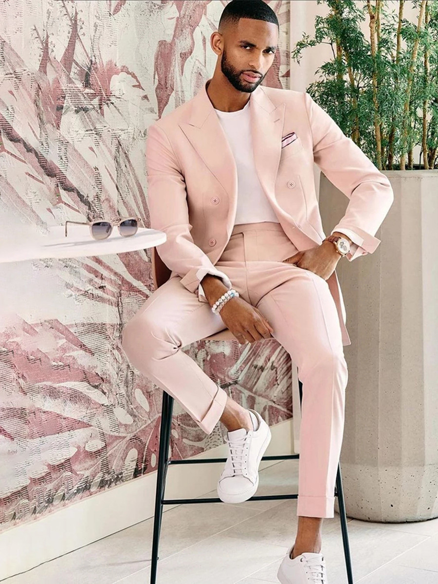 Wedding Tuxedos Double-Breasted Mens Suit Two Pieces Formal Business Mens Jacket Blazer Groom Tuxedo Coat Pants 01293, Same as image
Wedding Tuxedos Double-Breasted Mens Suit Two Pieces Formal Business Mens Jacket Blazer Groom Tuxedo Coat Pants 01293, Same as image