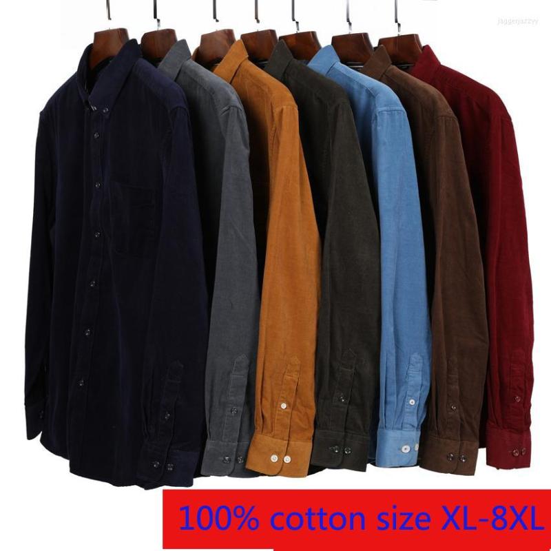 Men's Casual Shirts Arrival Super Large Corduroy Young Men Cotton Plain Long Sleeve High Quality Plus Size XL2XL3XL4XL5XL6XL7XL8XL, Blue
Men's Casual Shirts Arrival Super Large Corduroy Young Men Cotton Plain Long Sleeve High Quality Plus Size XL2XL3XL4XL5XL6XL7XL8XL, Blue