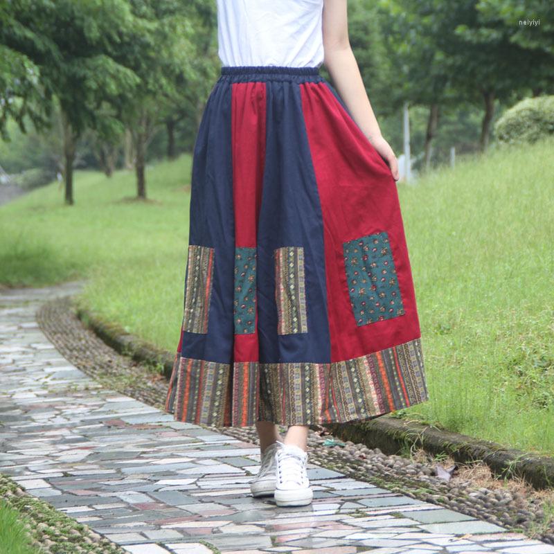 Skirts Women's Skirt 2022 Summer Style Korean Cotton And Linen Art Pure Color Matching Wild Slim Casual Long Beach, Photo color
Skirts Women's Skirt 2022 Summer Style Korean Cotton And Linen Art Pure Color Matching Wild Slim Casual Long Beach, Photo color