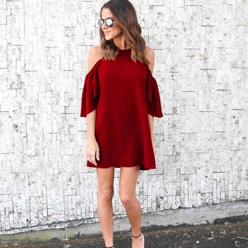 Party Dresses Summer And Sundresses Women' Solid Color Off Shoulder Sling Dress Butterfly Short Sleeve Chiffon Casual A-line, Black
Party Dresses Summer And Sundresses Women' Solid Color Off Shoulder Sling Dress Butterfly Short Sleeve Chiffon Casual A-line, Black