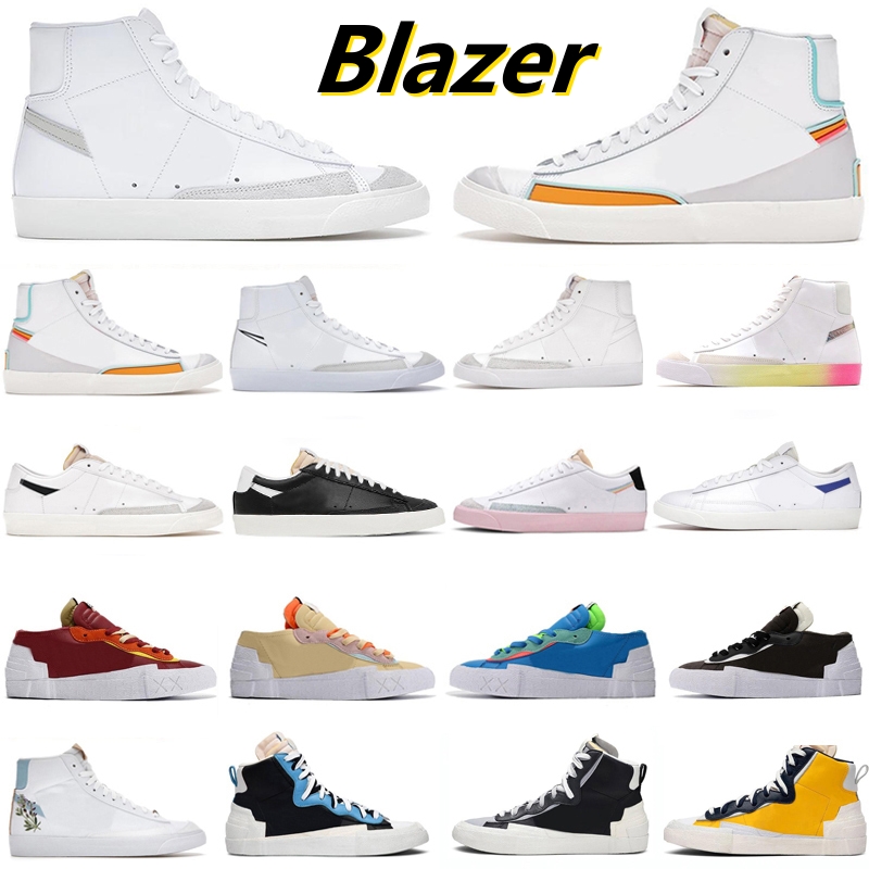 Men Women Classic Shoe Blazer Mid 77 Low VintageRunning Shoes Skate Jumbo Orange Sail Black White Kumquat Cool Grey City Pride Chicago Mens Trainers Shoe Sneakers, Color#1
Men Women Classic Shoe Blazer Mid 77 Low VintageRunning Shoes Skate Jumbo Orange Sail Black White Kumquat Cool Grey City Pride Chicago Mens Trainers Shoe Sneakers, Color#1
