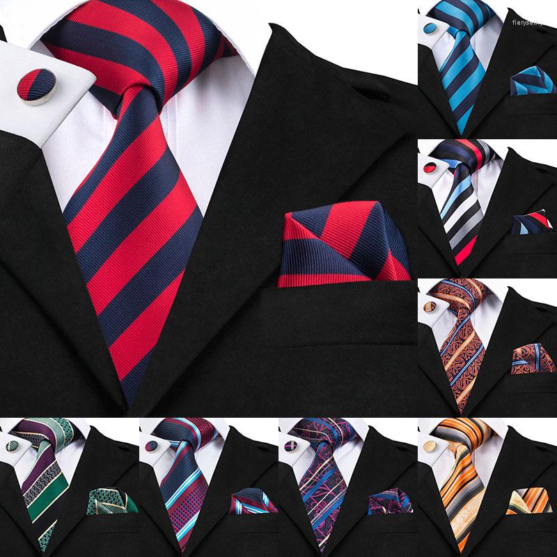 Bow Ties Hi-Tie Paisley Neck Tie Red Blue Gravatas Hanky Cufflinks Set Handmade Silk For Men Fashion Floral Necktie Corbata
Bow Ties Hi-Tie Paisley Neck Tie Red Blue Gravatas Hanky Cufflinks Set Handmade Silk For Men Fashion Floral Necktie Corbata