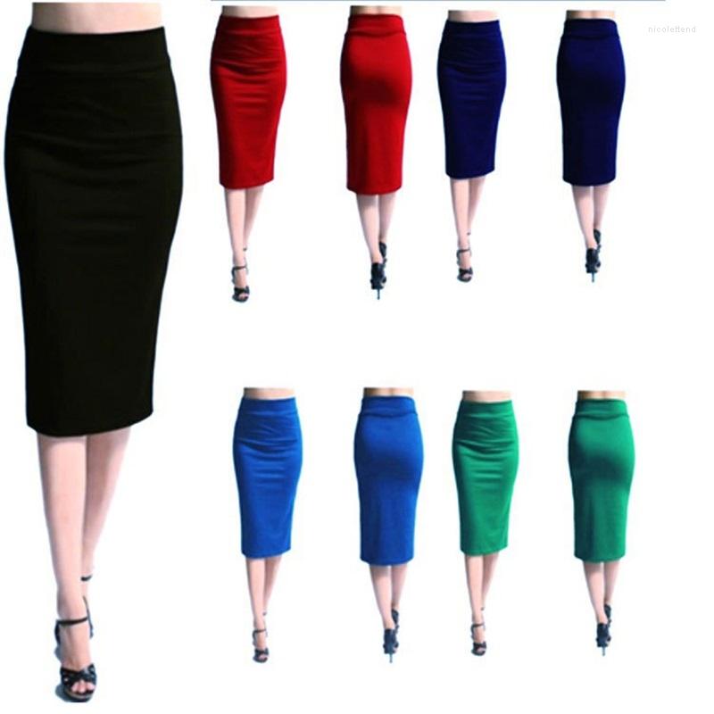 Skirts Stretch Slim Knitted Womens High Elastic Package Hip Mid-Calf Solid Pencil Skirt Lady Rib Acrylic Maxi, Black
Skirts Stretch Slim Knitted Womens High Elastic Package Hip Mid-Calf Solid Pencil Skirt Lady Rib Acrylic Maxi, Black