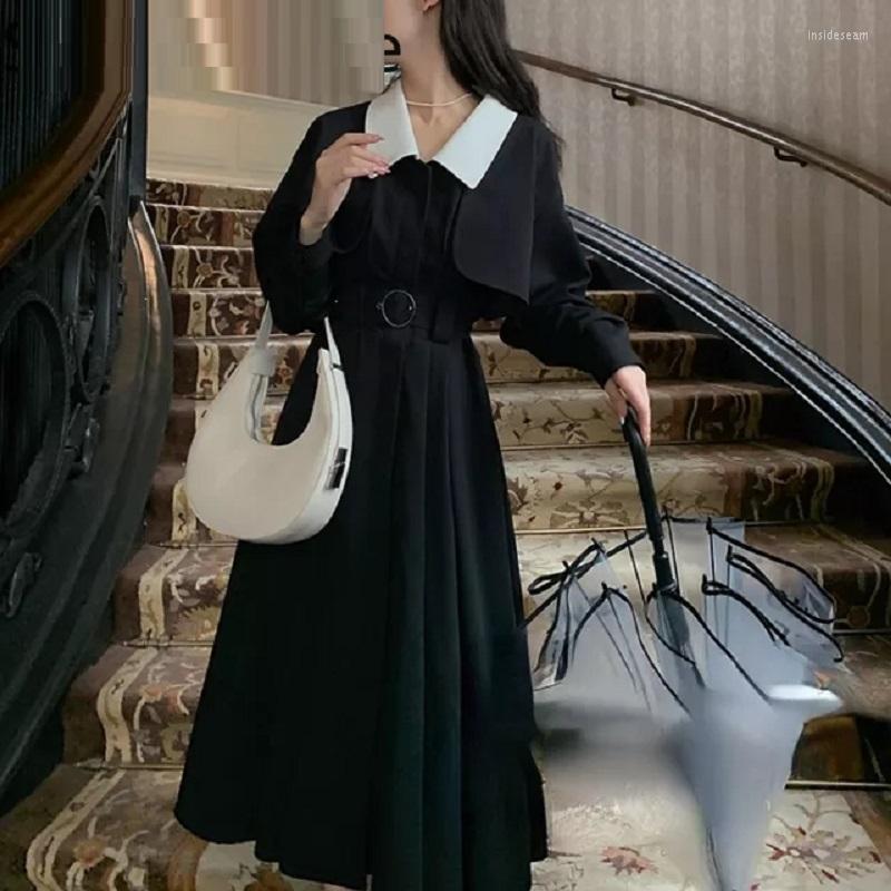 Women' Trench Coats Elegant Black Midi Dress Shirt Women Gothic Long Jacket Korean Fashion Vintage Coat Office Lady Autumn 2022 Chic 6476
Women' Trench Coats Elegant Black Midi Dress Shirt Women Gothic Long Jacket Korean Fashion Vintage Coat Office Lady Autumn 2022 Chic 6476
