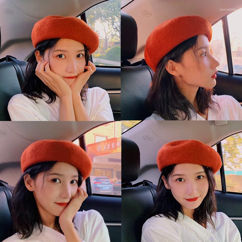 Berets Spring Autumn And Winter Beret Wool Octagonal Painter Cap Vintage British Pumpkin Women's Hat, Black
Berets Spring Autumn And Winter Beret Wool Octagonal Painter Cap Vintage British Pumpkin Women's Hat, Black