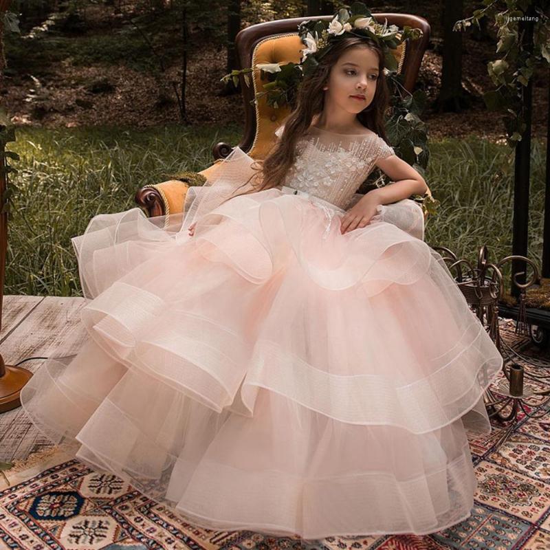 Girl Dresses Elegant Ruffles Ball Gown Flower 2022 Pink Appliques Kids Princess For Wedding Pageant Gowns Vestidos De Fiesta, Red
Girl Dresses Elegant Ruffles Ball Gown Flower 2022 Pink Appliques Kids Princess For Wedding Pageant Gowns Vestidos De Fiesta, Red