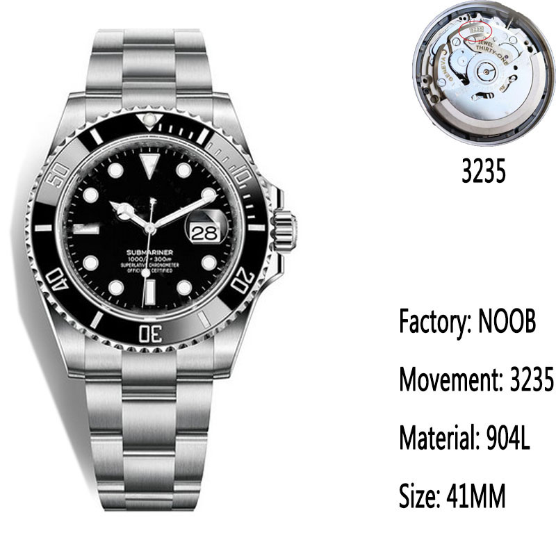 2022 new men's 3235 automatic watch mechanical movement luminous diving ceramic 904L watch 41mm ceramic green men's watch, 0.8mm
2022 new men's 3235 automatic watch mechanical movement luminous diving ceramic 904L watch 41mm ceramic green men's watch, 0.8mm
