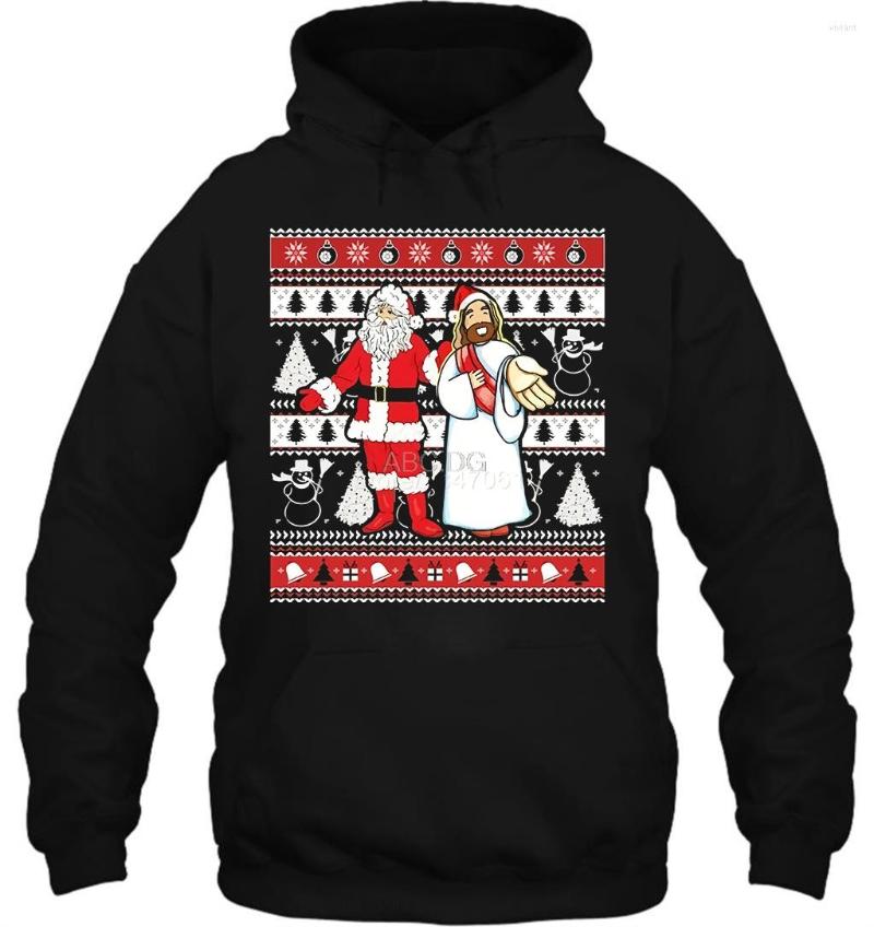 Men's Hoodies Men Hoodie Women Sweater Santa And Jesus Ugly Christmas Team 5XL 6XL Camiseta, Men-white
Men's Hoodies Men Hoodie Women Sweater Santa And Jesus Ugly Christmas Team 5XL 6XL Camiseta, Men-white