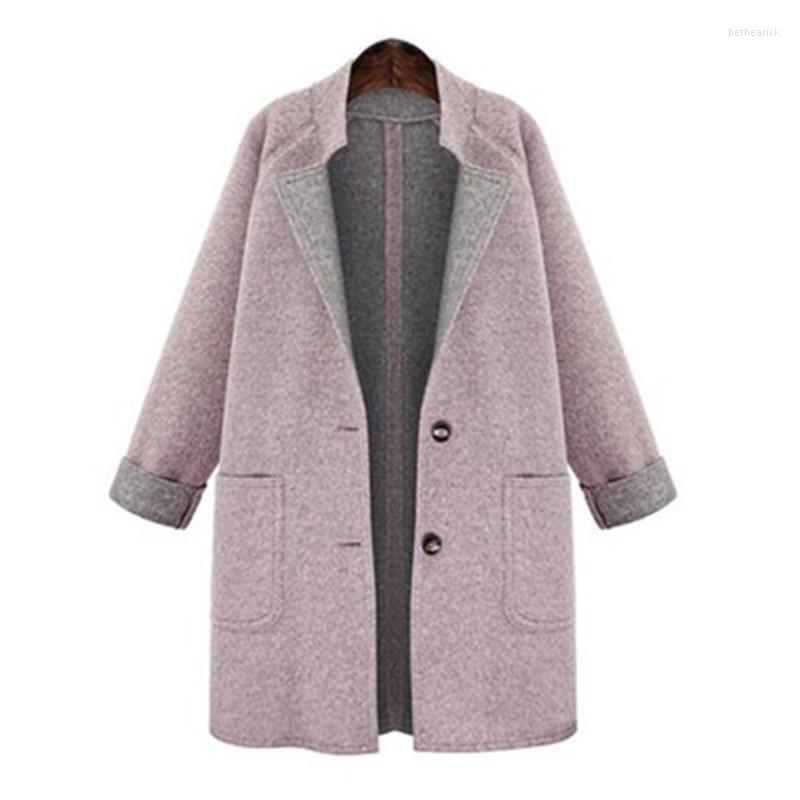 Women's Wool Coat Blended Women's Woolen Spring Autumn Winter Single-breasted Loose Casual Female Jacket Outwear 4XL A58, Pink
Women's Wool Coat Blended Women's Woolen Spring Autumn Winter Single-breasted Loose Casual Female Jacket Outwear 4XL A58, Pink