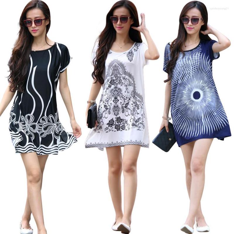Party Dresses 2022 Summer Dress Short Sleeve Vestidos O-neck Loose Casual Bohemian Print Long Women Tunic Tops Roupa Femininas, Kc14
Party Dresses 2022 Summer Dress Short Sleeve Vestidos O-neck Loose Casual Bohemian Print Long Women Tunic Tops Roupa Femininas, Kc14