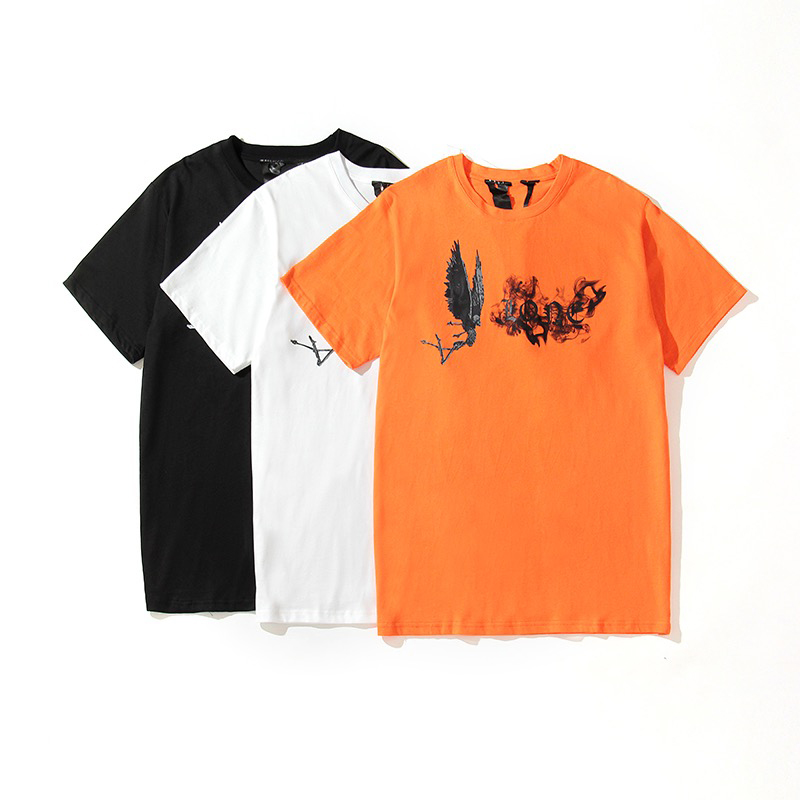 Vlone Mens Fashion Brand Casual T Shirt Men Womens Smoke Print Tee High Street Clothing Size -XL, Orange
Vlone Mens Fashion Brand Casual T Shirt Men Womens Smoke Print Tee High Street Clothing Size -XL, Orange