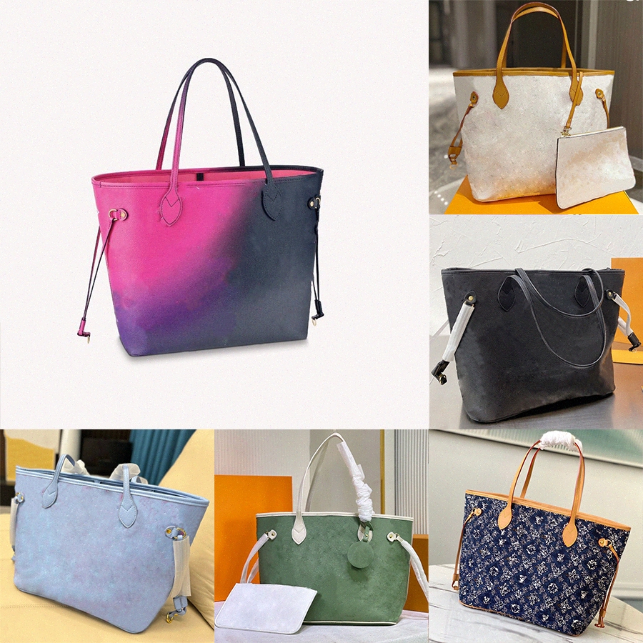 Luxury Neverfull Tote Bag Gradient Designer 1854 Bags Canvas Leather Totes Women Men Removable Printed Zipped Pouch Wallet Pink Handbag, 37
Luxury Neverfull Tote Bag Gradient Designer 1854 Bags Canvas Leather Totes Women Men Removable Printed Zipped Pouch Wallet Pink Handbag, 37