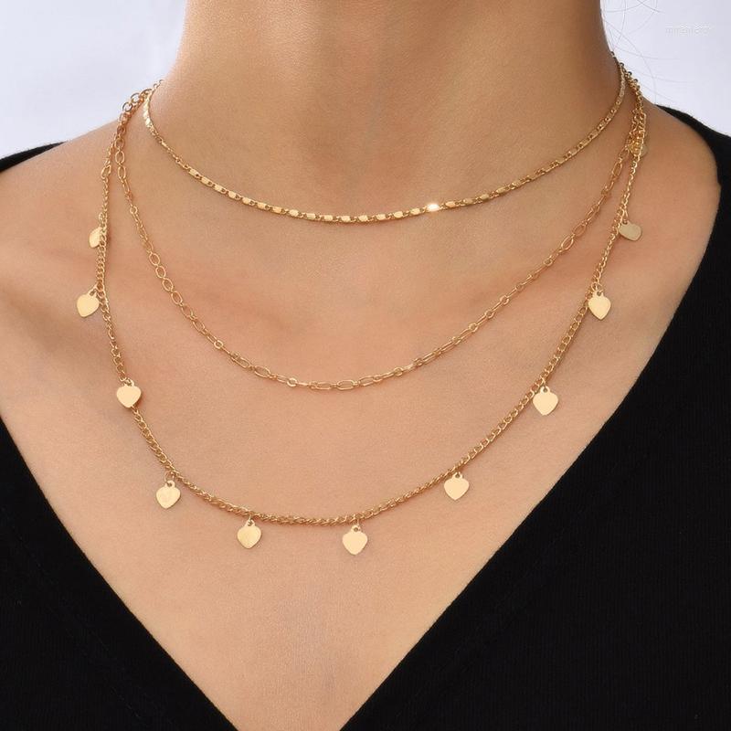 Chains Fashion Vintage Pendant Necklace For Women Multi Layered Collar Elegant Choker Trend Jewelry 2022
Chains Fashion Vintage Pendant Necklace For Women Multi Layered Collar Elegant Choker Trend Jewelry 2022