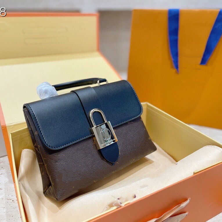 Fashion Postman's Bag Classic Lock Laohua High End Quality Brand One Shoulder Portable Cross Carry 2023 New Color Matching Women's, Black
Fashion Postman's Bag Classic Lock Laohua High End Quality Brand One Shoulder Portable Cross Carry 2023 New Color Matching Women's, Black