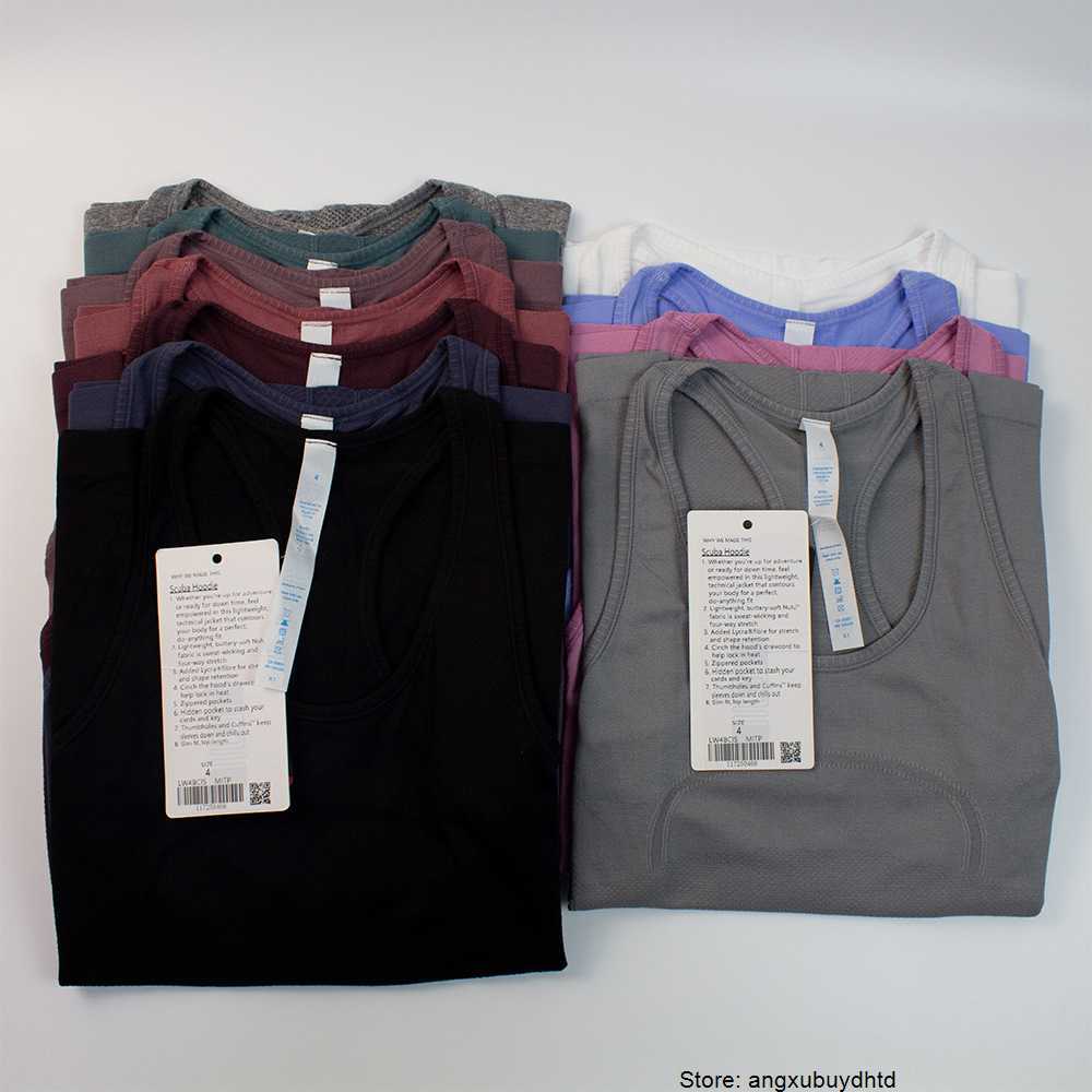 Sports Brand lu Womens Tank Tops New Summer Women's Sleeveless Quick Drying Breathable Knitted Skin Friendly Vest Fitness Sports Yoga Solid Color Vest, Burgundy 1.0 vest
Sports Brand lu Womens Tank Tops New Summer Women's Sleeveless Quick Drying Breathable Knitted Skin Friendly Vest Fitness Sports Yoga Solid Color Vest, Burgundy 1.0 vest