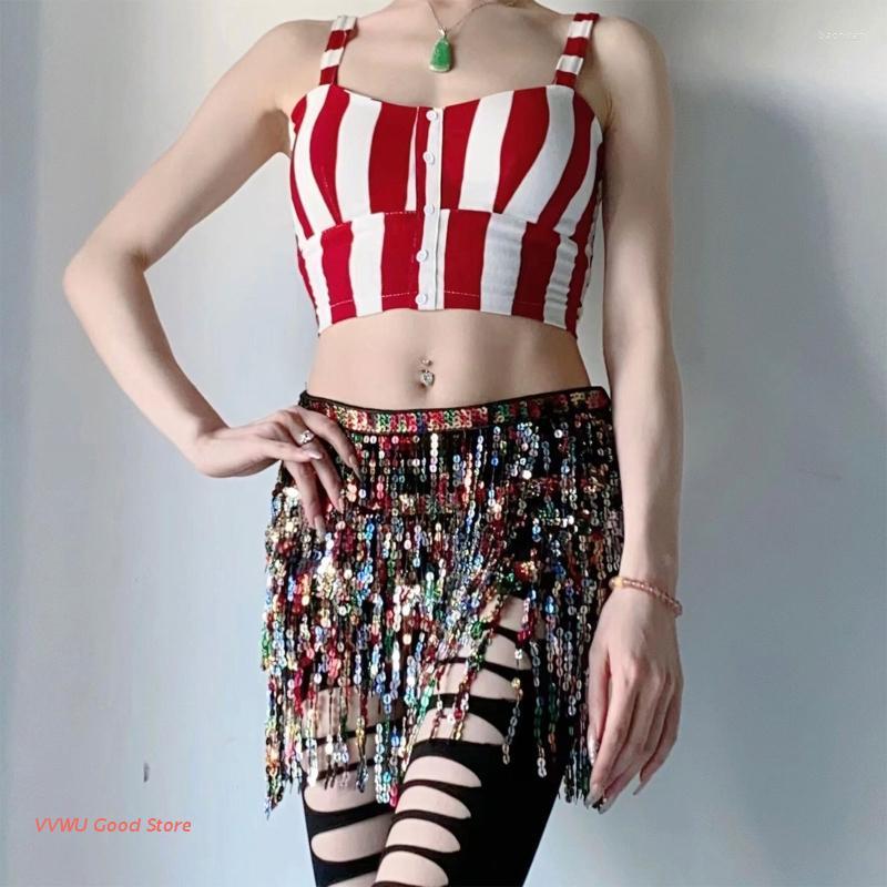Stage Wear Belly Dance Costumes Sequins Tassel Hip Scarf For Women Dancing Sequin Waist Belt Chain
Stage Wear Belly Dance Costumes Sequins Tassel Hip Scarf For Women Dancing Sequin Waist Belt Chain