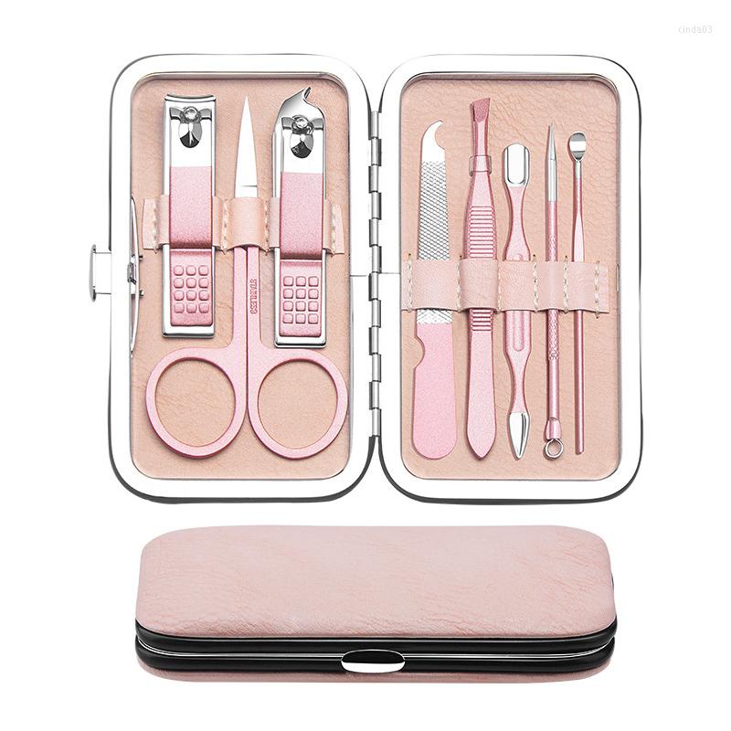 Nail Art Kits Clippers Set Manicure Pedicure Kit 7/8PCS Stainless Steel Clipper Tools With Grooming Travel Case
Nail Art Kits Clippers Set Manicure Pedicure Kit 7/8PCS Stainless Steel Clipper Tools With Grooming Travel Case
