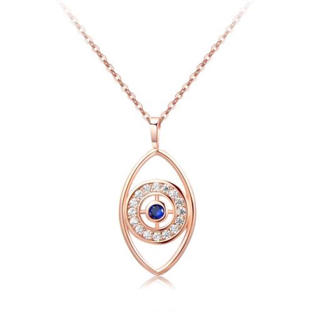 Trendy Rose Gold Silver Colors Crystal Jewelry Charm Necklaces Choker Evil Eye Pendants For Women Ladies Girl Love Gift2699106 
Trendy Rose Gold Silver Colors Crystal Jewelry Charm Necklaces Choker Evil Eye Pendants For Women Ladies Girl Love Gift2699106