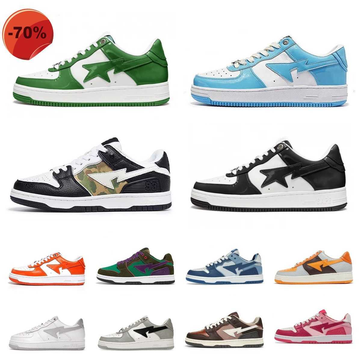 LOW shoesBapestas SK8 Sta Casual ShOes SK8 Baped Designer ABC Camo Grey Black White Green Red Patent Leather Blue Low Orange Brown Ivory platform men, G029
LOW shoesBapestas SK8 Sta Casual ShOes SK8 Baped Designer ABC Camo Grey Black White Green Red Patent Leather Blue Low Orange Brown Ivory platform men, G029