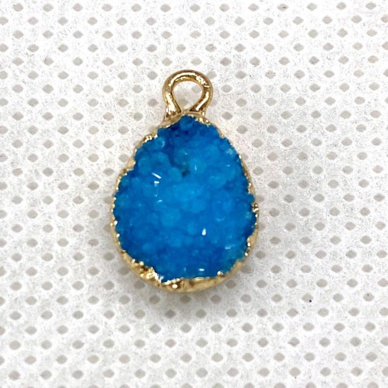 Charms 2pcs Natural Stone Plating Colored Crystal Pendant Drop Shape Ladies DIY Jewelry Necklace Bracelet Accessories 10x15mm
Charms 2pcs Natural Stone Plating Colored Crystal Pendant Drop Shape Ladies DIY Jewelry Necklace Bracelet Accessories 10x15mm