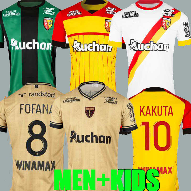 2022 RC Lens Saint-Barbe special maillot soccer jerseys third away 22 23 KAKUTA OPENDA 11 GANAGO SOTOCA FOFANA GRADIT FORTES Football Shirts 2023 kids home BUKSA BANZA
2022 RC Lens Saint-Barbe special maillot soccer jerseys third away 22 23 KAKUTA OPENDA 11 GANAGO SOTOCA FOFANA GRADIT FORTES Football Shirts 2023 kids home BUKSA BANZA