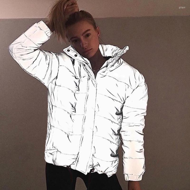 Women' Trench Coats Fashion Short Parkas Winter Reflective Warm Jacket Outerwear Turtleneck Casual Cotton Parka Zipper Down Jackets, Silver
Women' Trench Coats Fashion Short Parkas Winter Reflective Warm Jacket Outerwear Turtleneck Casual Cotton Parka Zipper Down Jackets, Silver