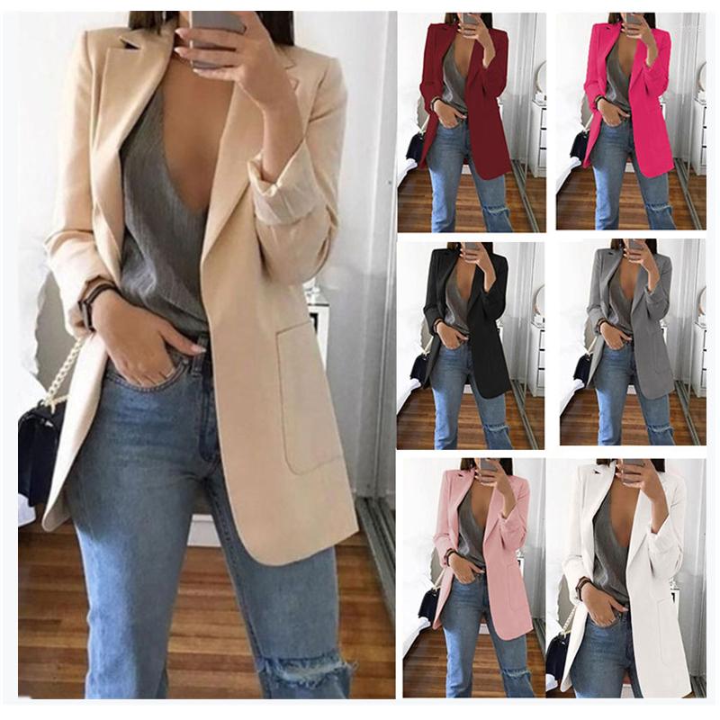 Women' Suits 1256 Fashion Slim Blazers Women Casual Solid Colors Temperament Office Lady Work Suit Long Sleeves, Pink
Women' Suits 1256 Fashion Slim Blazers Women Casual Solid Colors Temperament Office Lady Work Suit Long Sleeves, Pink