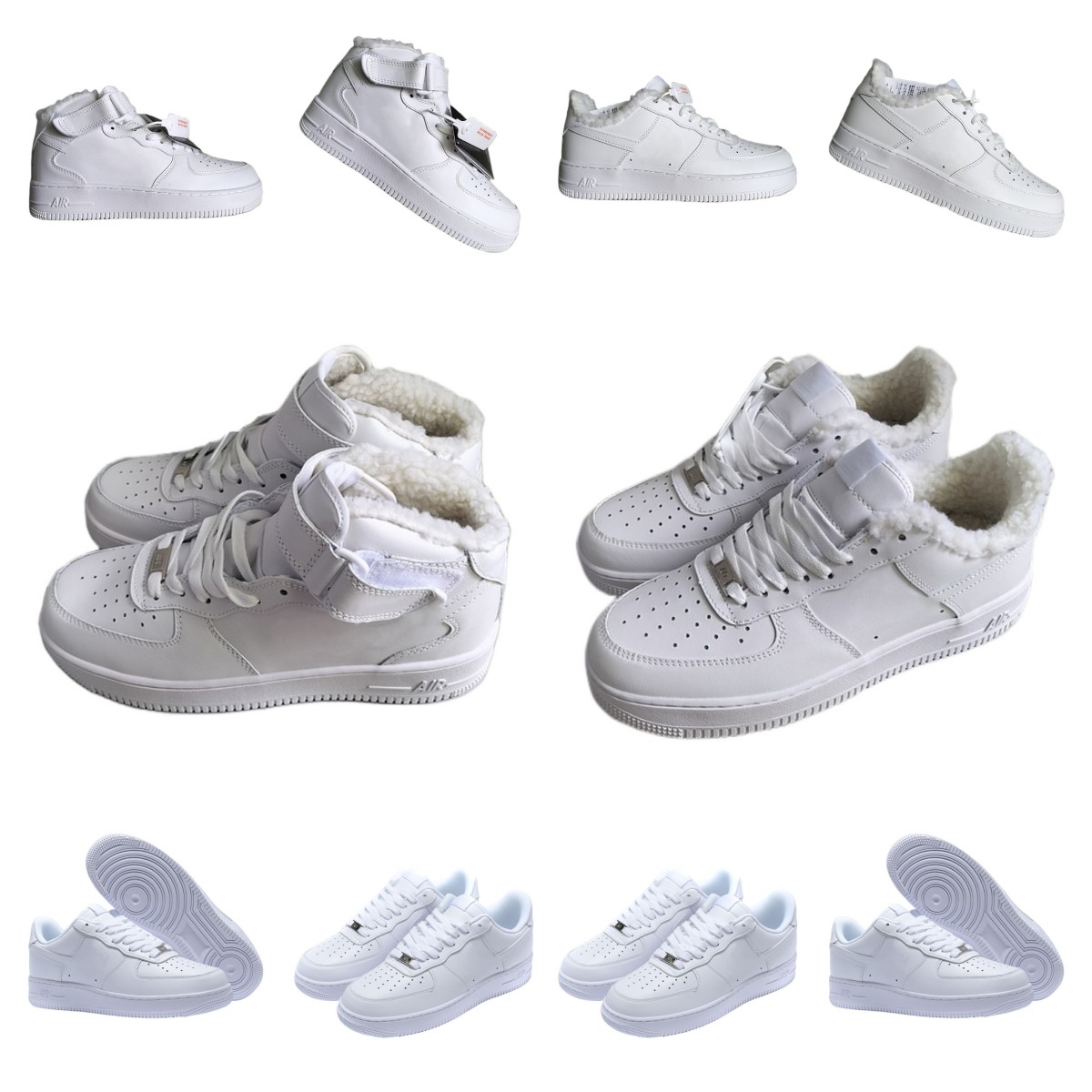 Air Classic SHOES Cashmere Cotton boots Sport Running Tennis Basketball Fitnes Trainings Walking Casual Forces 1 Hip hop Skate shoe MENS Dress EURO 36-45 AIF01, White-white low
Air Classic SHOES Cashmere Cotton boots Sport Running Tennis Basketball Fitnes Trainings Walking Casual Forces 1 Hip hop Skate shoe MENS Dress EURO 36-45 AIF01, White-white low