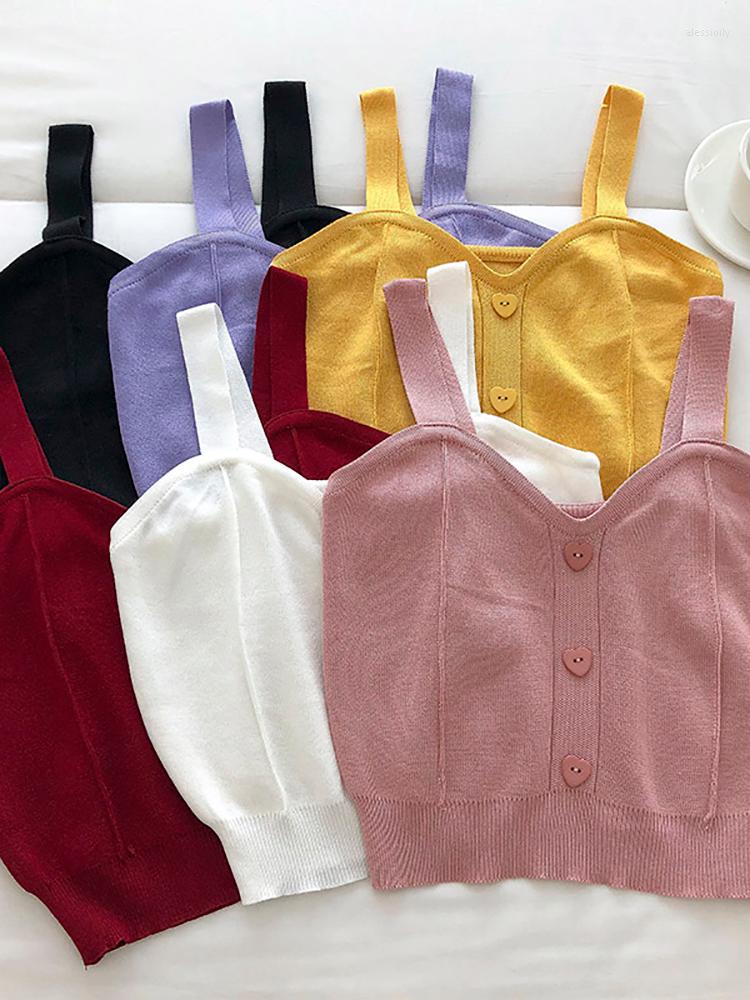 Women's Tanks ITOOLIN 2022 Streetwear Women Button Up Cute Tops Sleeveless Suspenders Candy Sexy Crop, Black
Women's Tanks ITOOLIN 2022 Streetwear Women Button Up Cute Tops Sleeveless Suspenders Candy Sexy Crop, Black
