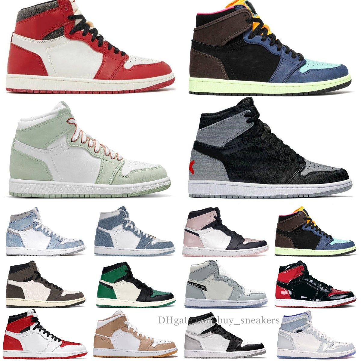 Mens 1 OG 1s basketball shoes jumpman university blue Chicago Denim Lost Found Bleached Coral Atmosphere Rebellionaire Seafoam Bio Hack Men Women Sports Sneakers, Please contact us for more colors
Mens 1 OG 1s basketball shoes jumpman university blue Chicago Denim Lost Found Bleached Coral Atmosphere Rebellionaire Seafoam Bio Hack Men Women Sports Sneakers, Please contact us for more colors