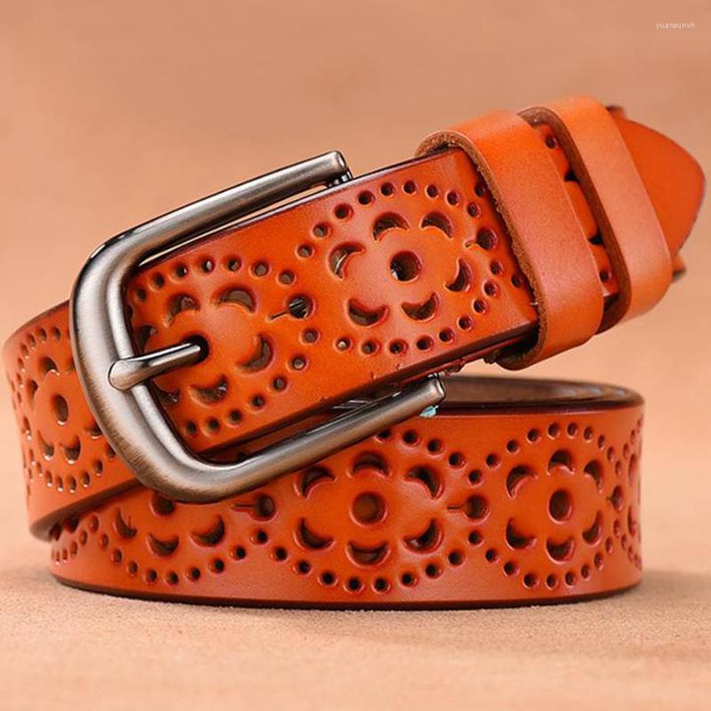 Belts Female Genuine Leather Belt For Women Women's Flower With Alloy Buckle Suitable People, White
Belts Female Genuine Leather Belt For Women Women's Flower With Alloy Buckle Suitable People, White