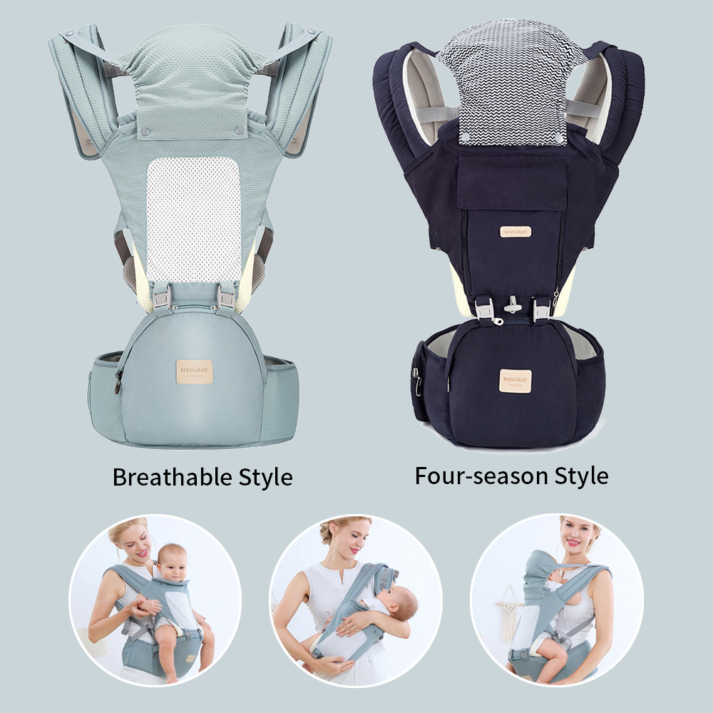 s Slings Backpacks Ergonomic Baby Kangaroo Infant Hipseat Tool Holder Sling Wrap Travel Activity Gear 221203