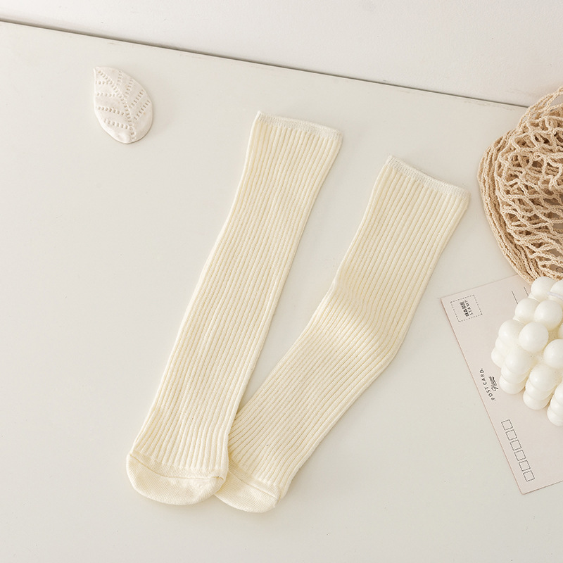 Kids Socks 5 Pairs Lot Baby Girls Knee High Soft Cotton Princess Socken Children Boys Long Sock Ruffle 2 8Years Leg Warmers 221203