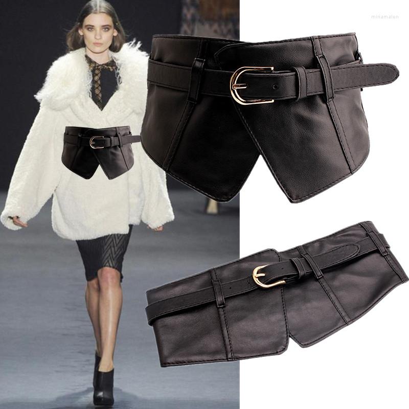 Belts Fashion Women's Leather Waist Belt Wide Elastic Stretch Corset Cinch Waistband Ladies Cinturones Feminino Ceinture Femme, Black
Belts Fashion Women's Leather Waist Belt Wide Elastic Stretch Corset Cinch Waistband Ladies Cinturones Feminino Ceinture Femme, Black