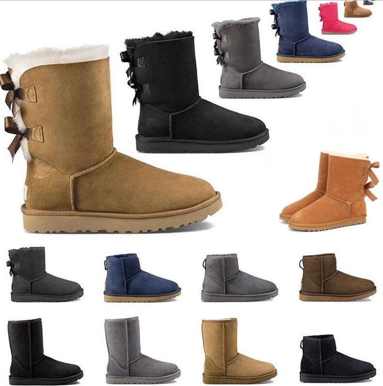 Women Boots Snow Boots Ankle Bowtie Short Mini Australia Classic Knee Tall Winter Designer Bailey Bow Black Grey Chestnut Red Hot Wgg, C11
Women Boots Snow Boots Ankle Bowtie Short Mini Australia Classic Knee Tall Winter Designer Bailey Bow Black Grey Chestnut Red Hot Wgg, C11