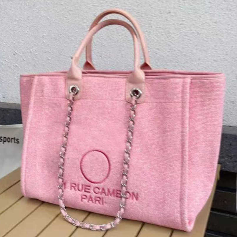 Channel Luxury Women's Brand Handbags Beach Bags Fashion Canvas Embroidered Label Women Evening Bag High Quality Large Backpack Designers Classicbig Handbag 6pjn
Channel Luxury Women's Brand Handbags Beach Bags Fashion Canvas Embroidered Label Women Evening Bag High Quality Large Backpack Designers Classicbig Handbag 6pjn