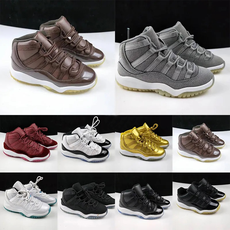Cool Grey kids shoes 11s black boys black sneaker 11 J designer basketball cherry trainers baby kid youth toddler infants children boy girl big Space Jam Metallic 25-35
Cool Grey kids shoes 11s black boys black sneaker 11 J designer basketball cherry trainers baby kid youth toddler infants children boy girl big Space Jam Metallic 25-35
