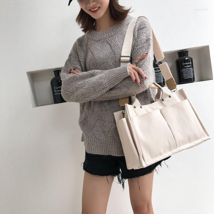 Evening Bags High Quality Women's Canvas Bag 2022 Trendy Korean Wild Messenger Ins One-shoulder Handbag Women Big, Black
Evening Bags High Quality Women's Canvas Bag 2022 Trendy Korean Wild Messenger Ins One-shoulder Handbag Women Big, Black