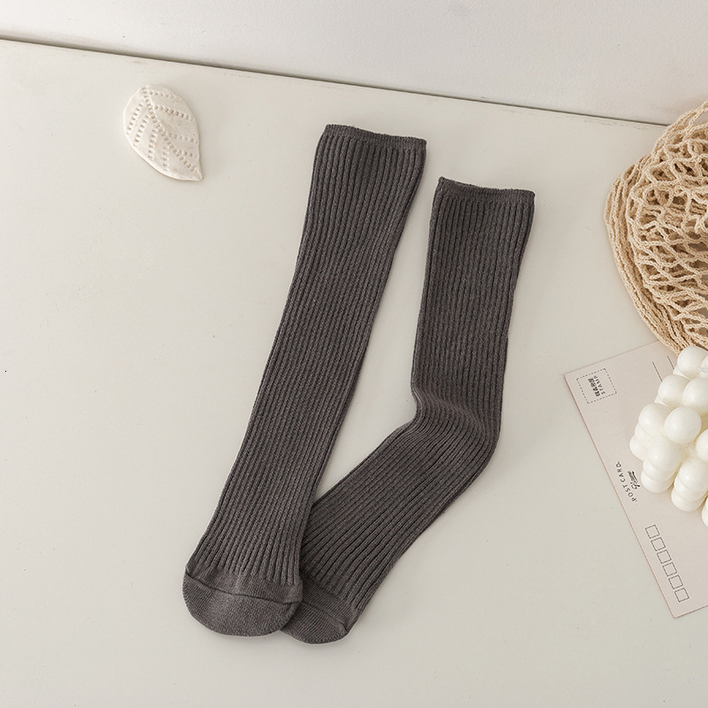 Kids Socks 5 Pairs Lot Baby Girls Knee High Soft Cotton Princess Socken Children Boys Long Sock Ruffle 2 8Years Leg Warmers 221203