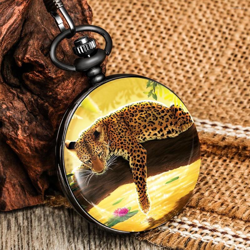 Pocket Watches Animal Pattern Watch Clever Parrot Docile Cheetah Numeral Dial Quartz Kid Pendant Necklace Practical Gift Boy Children
Pocket Watches Animal Pattern Watch Clever Parrot Docile Cheetah Numeral Dial Quartz Kid Pendant Necklace Practical Gift Boy Children