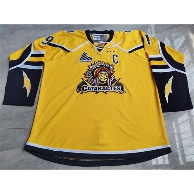 Uf C3740 Custom Men Youth women Vintage CHL Shawinigan Cataractes Anthony Beauvillie Hockey Jersey Size S- or custom any name or number, Yellow youth s-xl 
Uf C3740 Custom Men Youth women Vintage CHL Shawinigan Cataractes Anthony Beauvillie Hockey Jersey Size S- or custom any name or number, Yellow youth s-xl