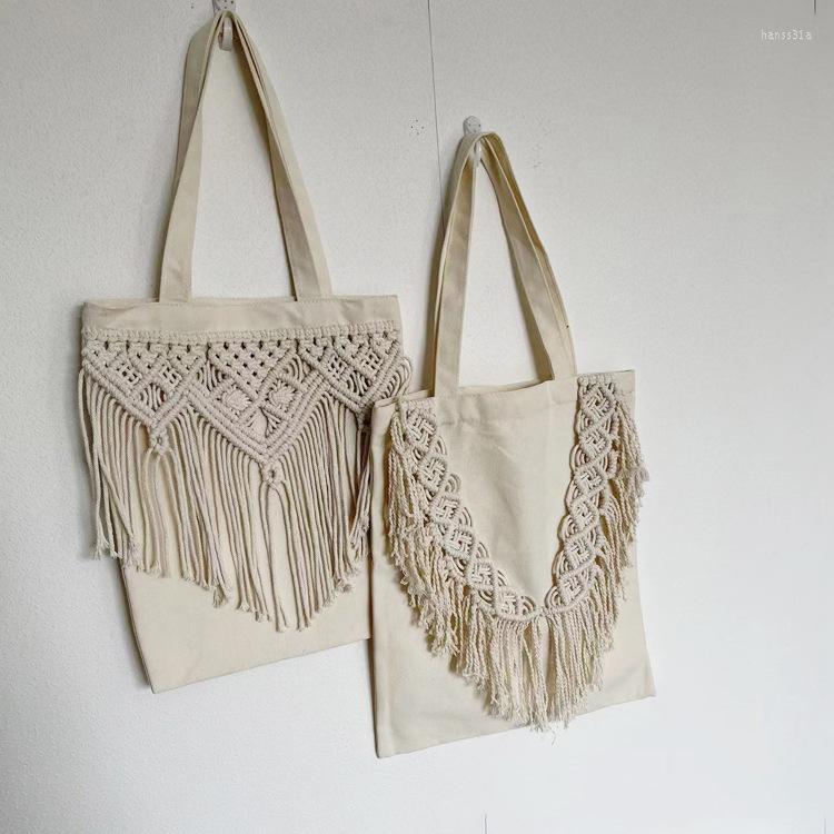Evening Bags Women Shoulder Bag Cotton Linen Tote With Woven Crochet Tassels For Daily Life School Travel White
Evening Bags Women Shoulder Bag Cotton Linen Tote With Woven Crochet Tassels For Daily Life School Travel White