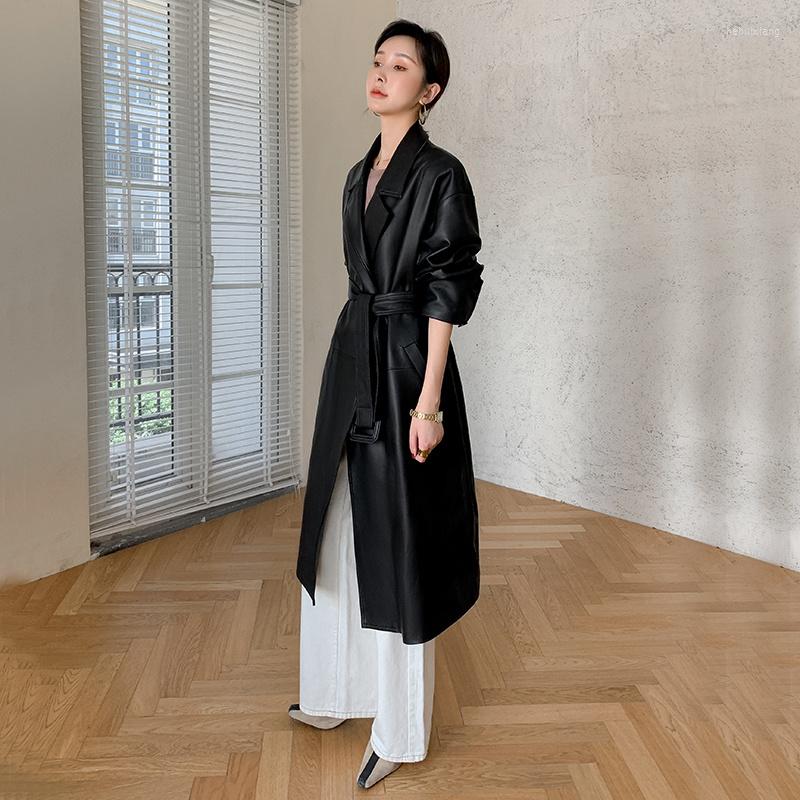 Women' Leather Sheepskin Long Genuine Korean Jacket Women Coat Female Casual Coats And Jackets Spring Autumn 2023 Abrigo Mujer Pph2980, Black
Women' Leather Sheepskin Long Genuine Korean Jacket Women Coat Female Casual Coats And Jackets Spring Autumn 2023 Abrigo Mujer Pph2980, Black