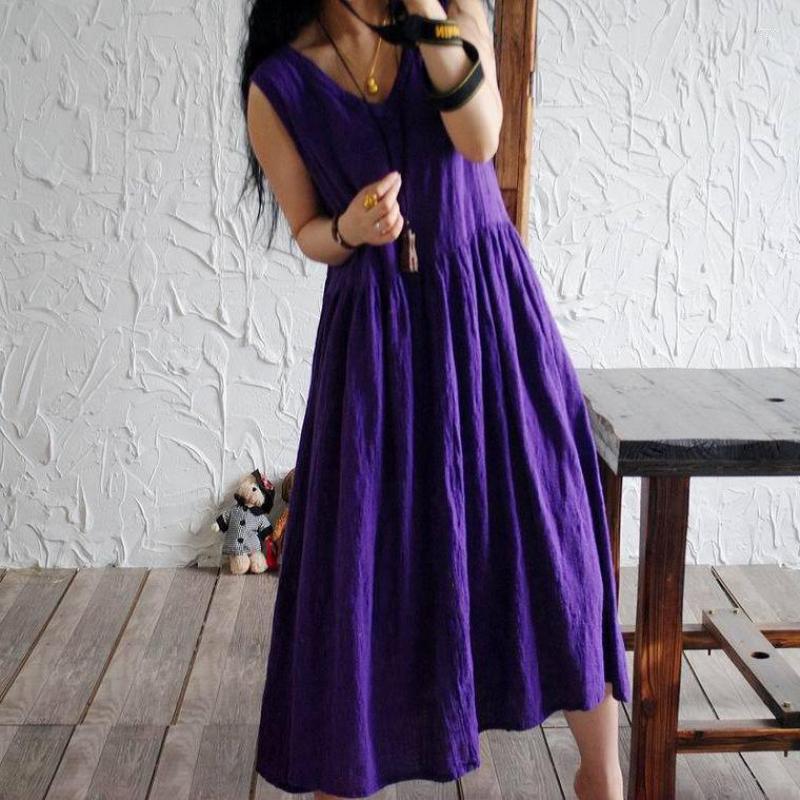 Casual Dresses Brief Cotton Linen Dress Loose Women Vestidos 2022 V Neck Causal Maxi Solid Long Sleeveless Summer Pocket, Pink
Casual Dresses Brief Cotton Linen Dress Loose Women Vestidos 2022 V Neck Causal Maxi Solid Long Sleeveless Summer Pocket, Pink